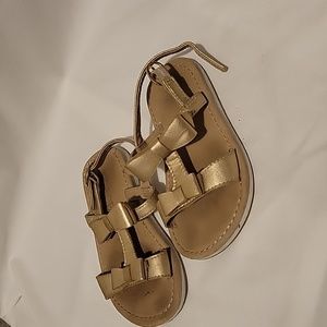 Girls bow sandals